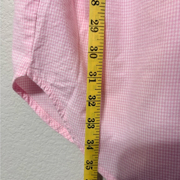 Disneyland Resort Pink White Gingham Eeyore Long Sleeve Button Sleep Shirt. XL - Picture 13 of 15